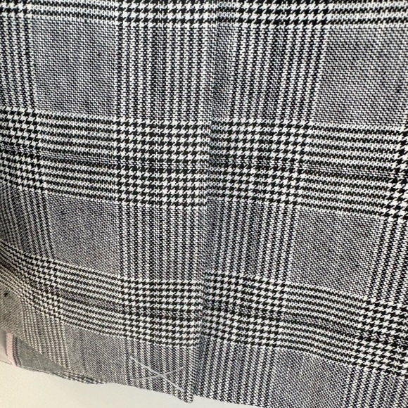 BROOKS BROTHERS Linen Blend Lapel Plaid Blazer Jacket Womens 4 Career Timeless - Picture 9 of 10